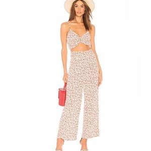 Flynn Skye (Revolve) Emily Jumpsuit in Cherry Pie